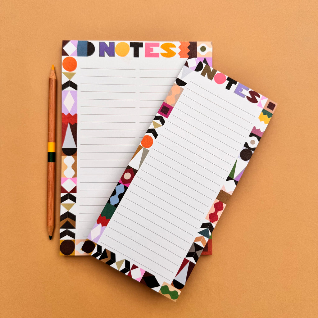 order A5 Notepad with matching DL To Do List and coloured pencil