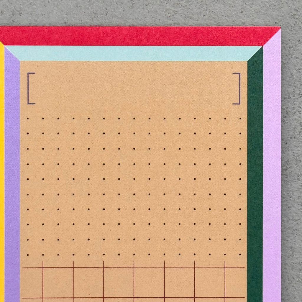 Close-up of the Frame DL To Do List design