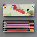 Galaxy six piece pencil set with presentation box open